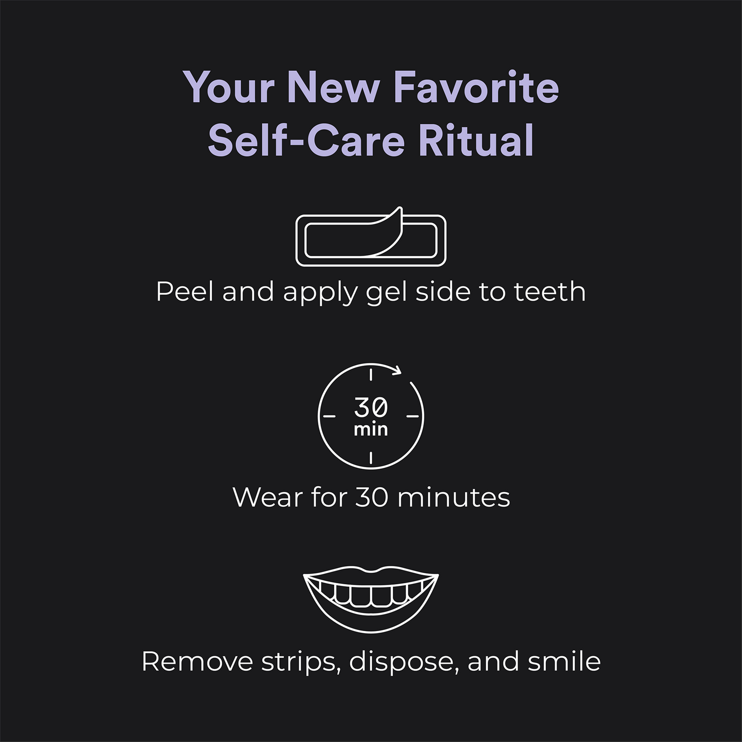 Charcoal Whitening Strips